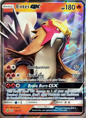 Entei GX 10a/73 Wave Holo Promo - Legends of Johto GX Collection